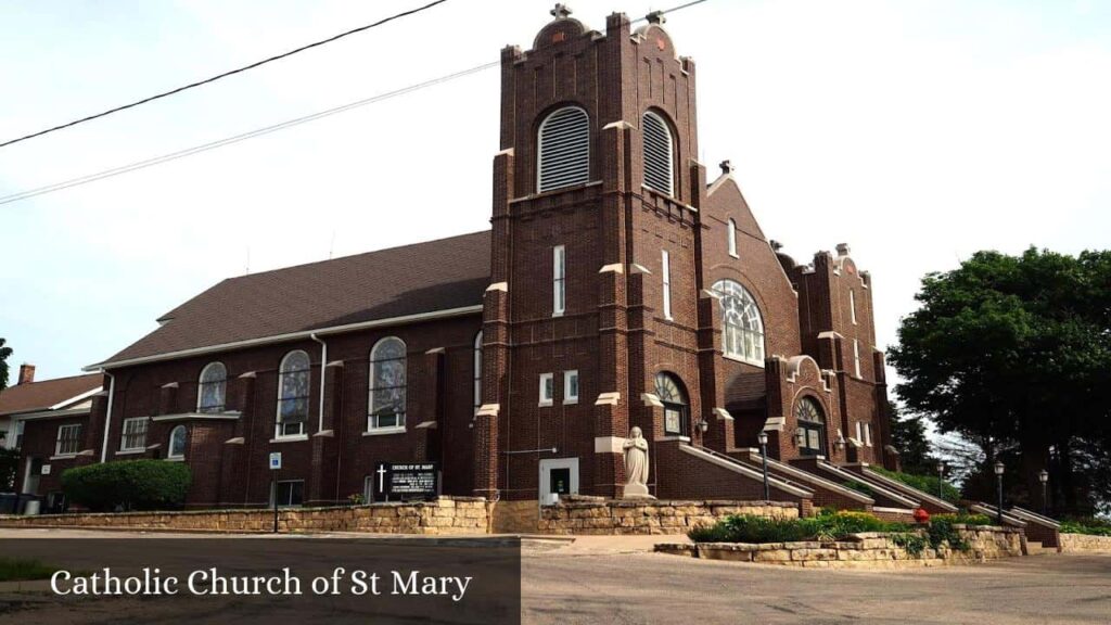 Catholic Church of St Mary - Elizabeth (Illinois)