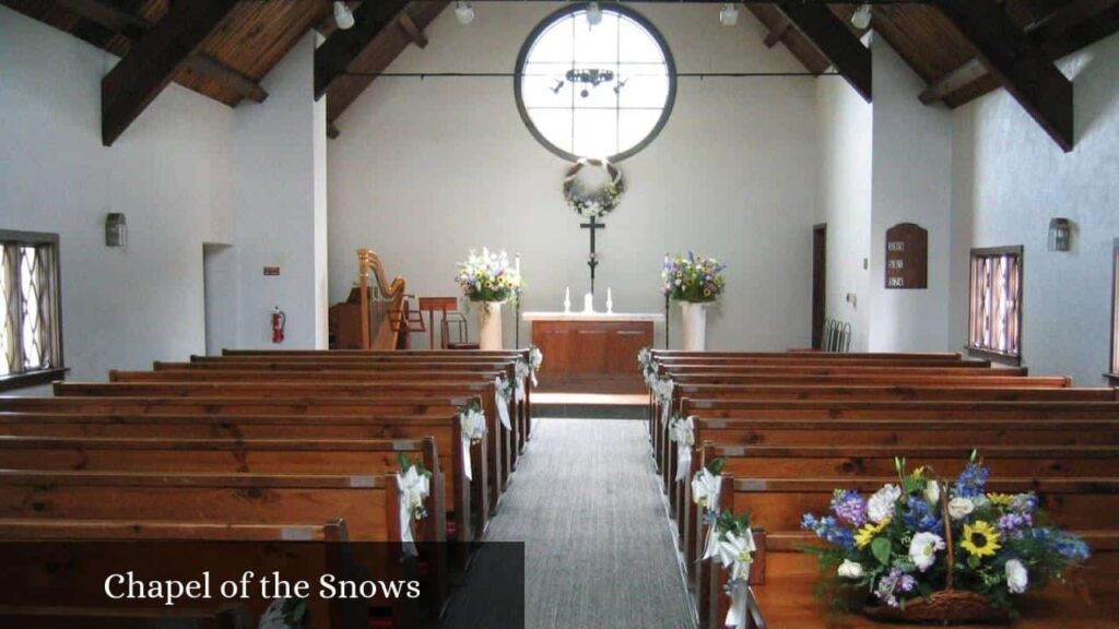 Chapel of the Snows - Bondville (Vermont)