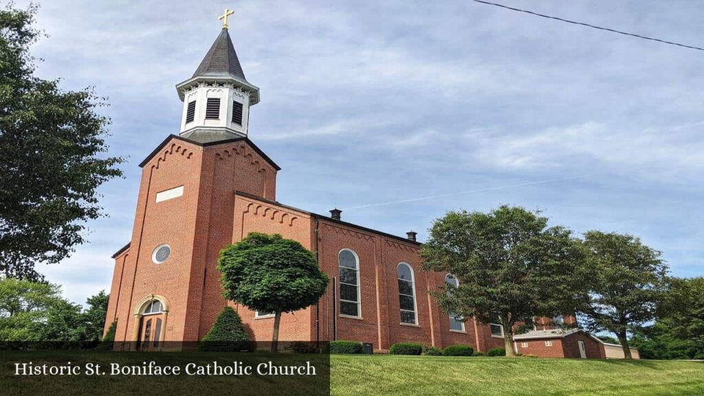Historic St. Boniface Catholic Church - Fulda (Indiana)