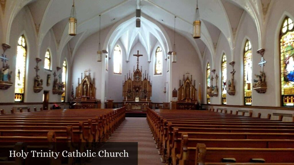 Holy Trinity Catholic Church - Protivin (Iowa)