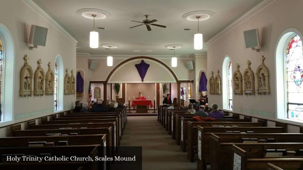 Holy Trinity Catholic Church - Scales Mound (Illinois)