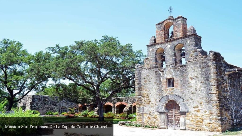 Mission San Francisco De La Espada Catholic Church - San Antonio (Texas)