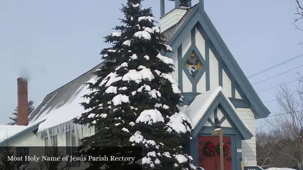 Most Holy Name of Jesus Parish Rectory - Morrisville (Vermont)