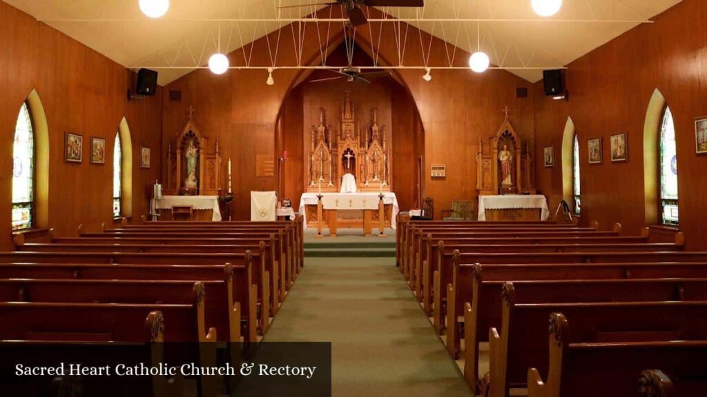 Sacred Heart Catholic Church & Rectory - Conway (Missouri)