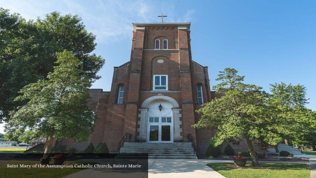 Saint Mary of the Assumption Catholic Church - Sainte Marie (Illinois)