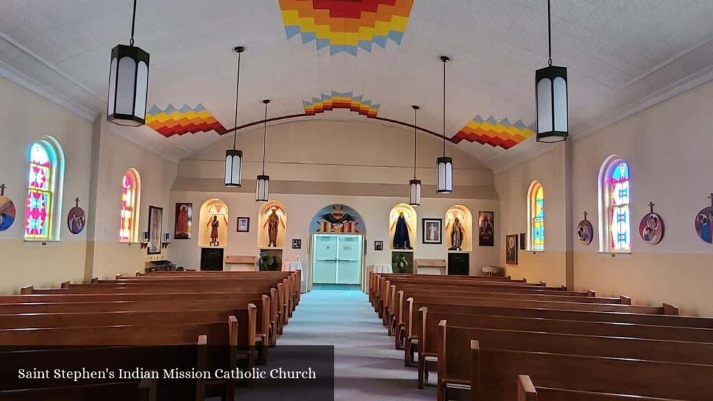 Saint Stephen's Indian Mission Catholic Church - St Stephens (Wyoming)