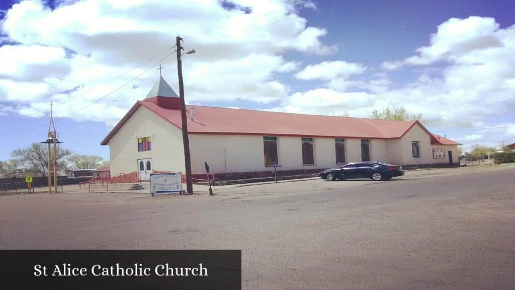St Alice Catholic Church - Mountainair (New Mexico)