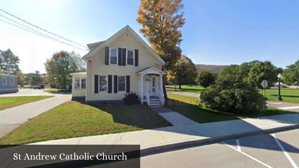 St Andrew Catholic Church - Waterbury Village Historic District (Vermont)