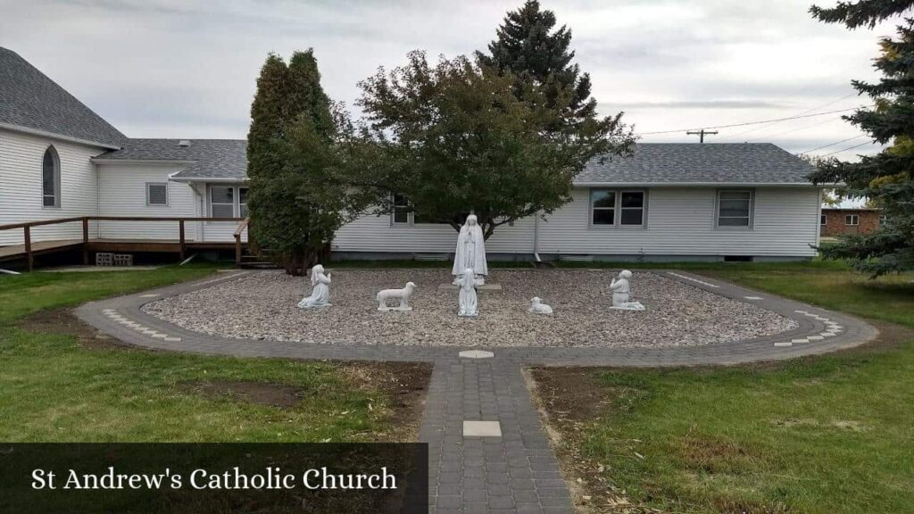 St Andrew's Catholic Church - Westhope (North Dakota)