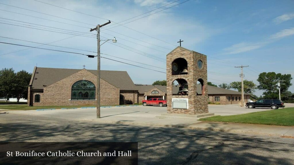 St Boniface Catholic Church and Hall - Lidgerwood (North Dakota)