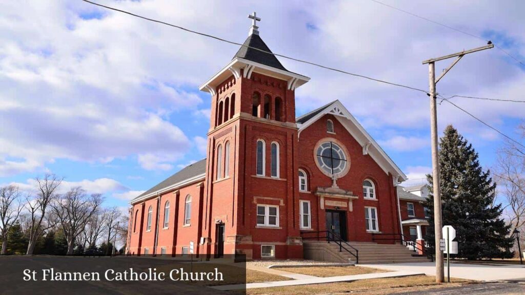 St Flannen Catholic Church - Harmon (Illinois)