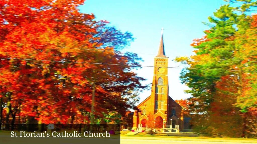 St Florian's Catholic Church - Hatley (Wisconsin)
