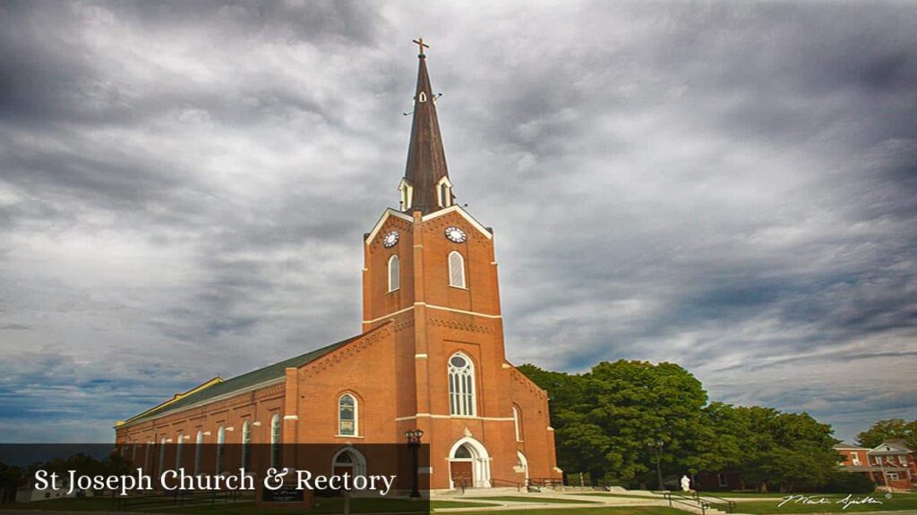 St Joseph Church & Rectory - Edina (Missouri)