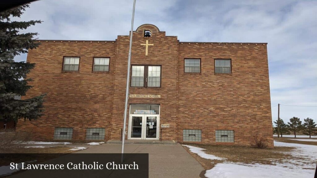 St Lawrence Catholic Church - Flasher (North Dakota)