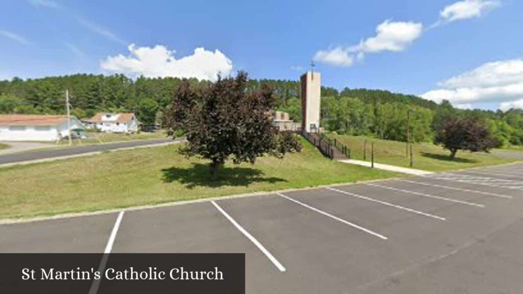 St Martin's Catholic Church - Tower (Minnesota)