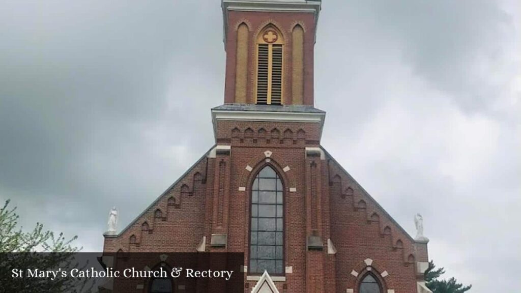 St Mary's Catholic Church & Rectory - Huntingburg (Indiana)
