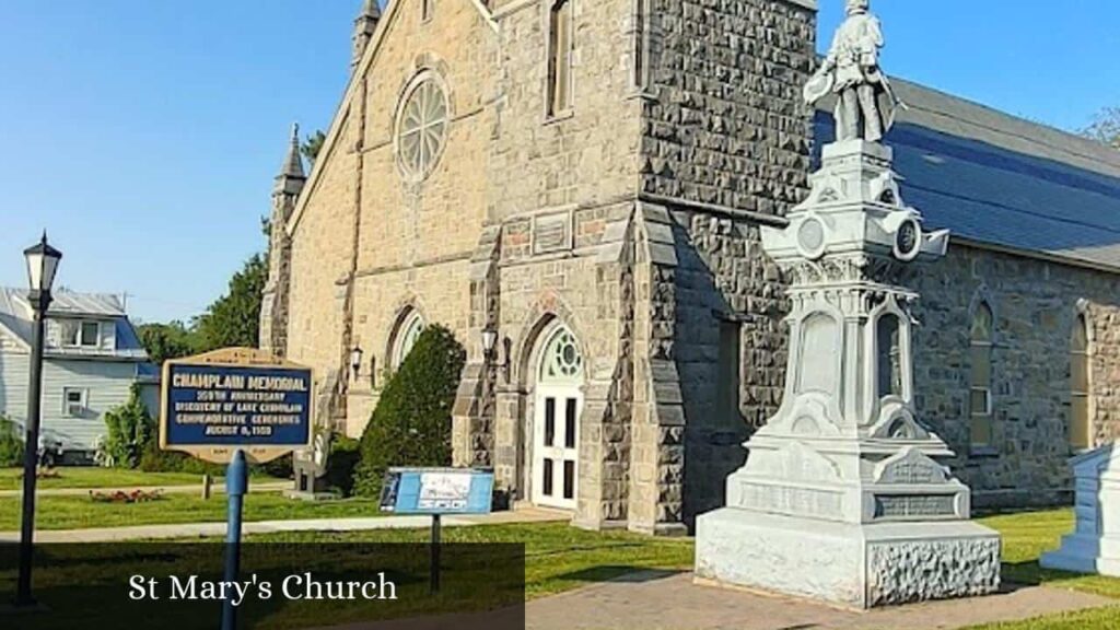 St Mary's Church - Champlain (New York)
