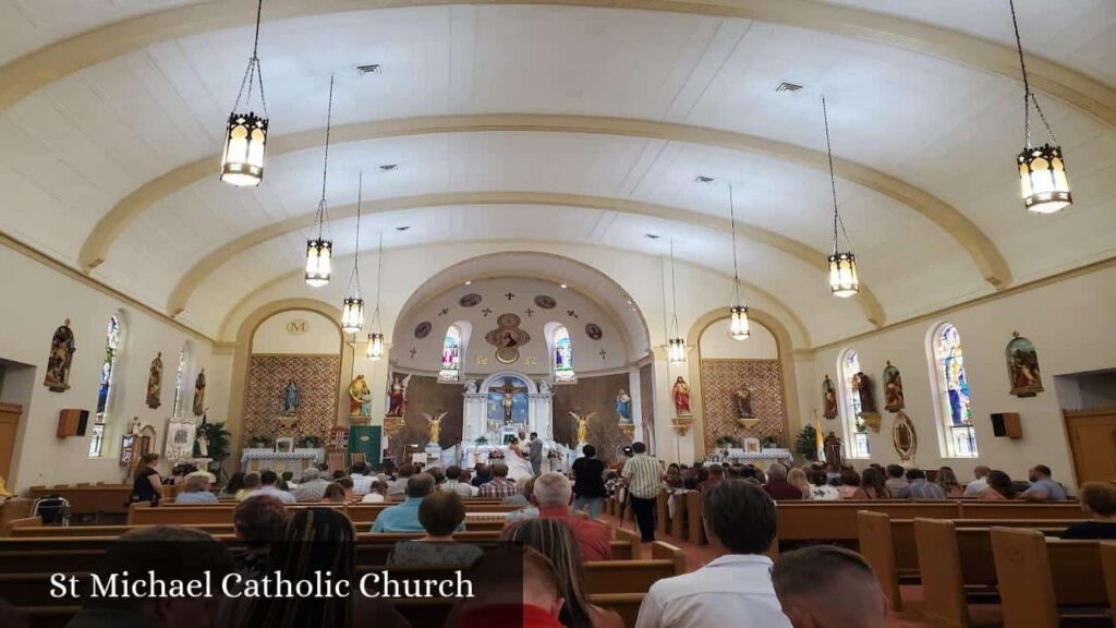 St Michael Catholic Church - Radom (Illinois)