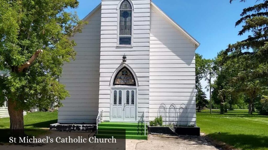 St Michael's Catholic Church - Wales (North Dakota)