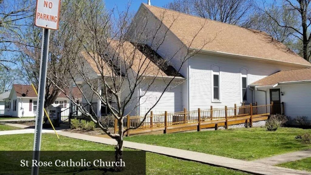 St Rose Catholic Church - Rushville (Illinois)