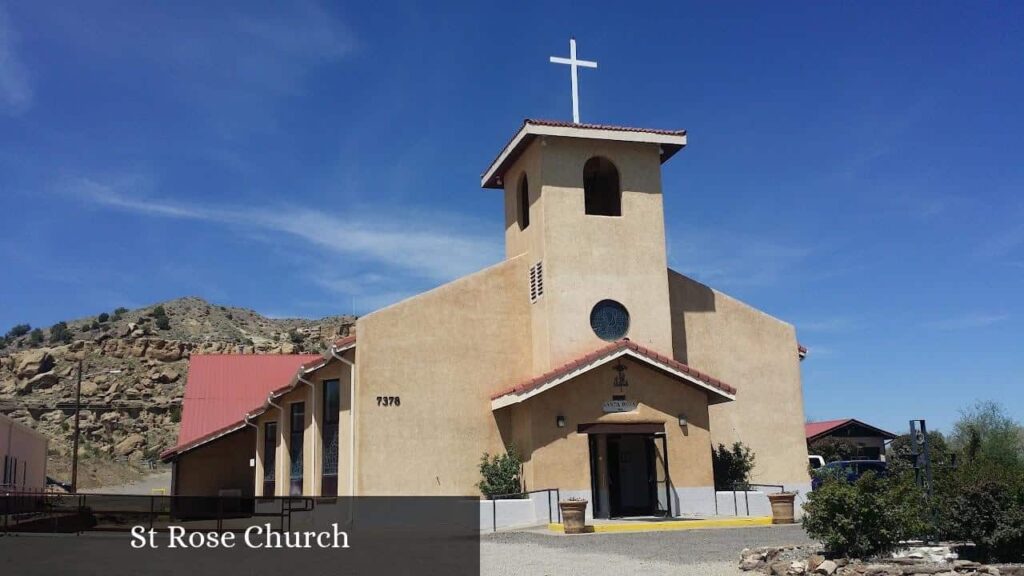 St Rose Church - Blanco (New Mexico)