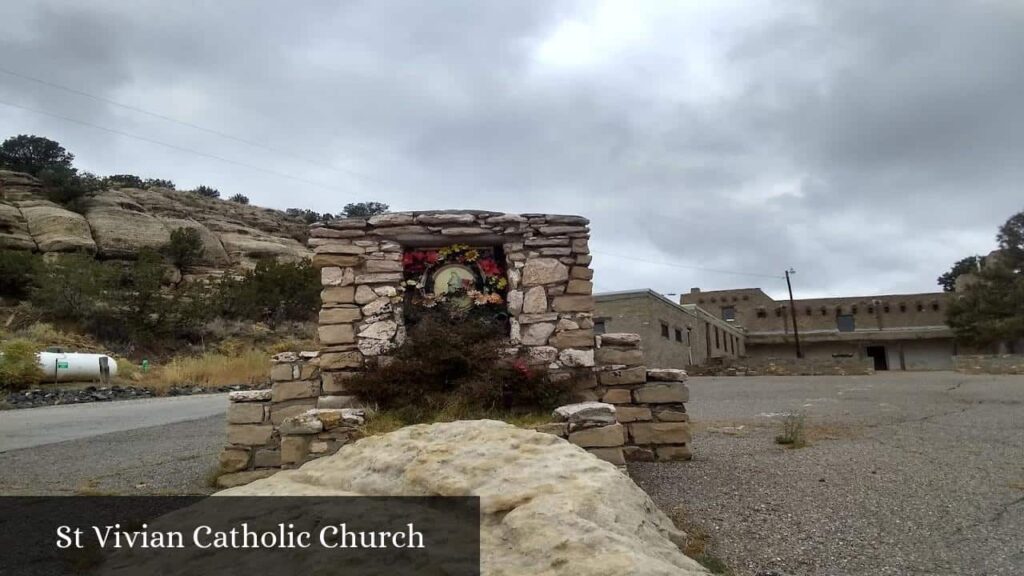 St Vivian Catholic Church - Milan (New Mexico)