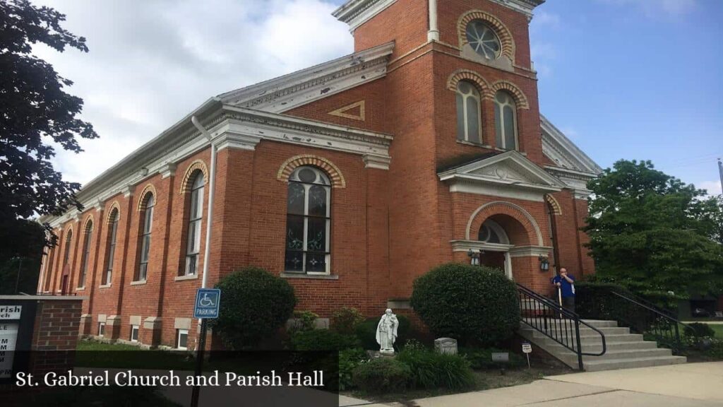 St. Gabriel Church and Parish Hall - Ida (Michigan)