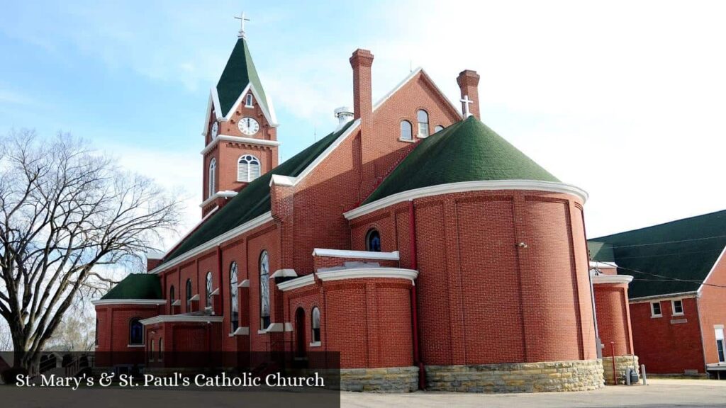 St. Mary's & St. Paul's Catholic Church - Mineral Point (Wisconsin)