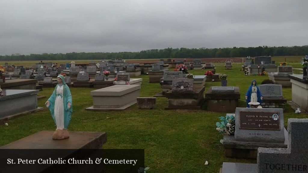 St. Peter Catholic Church & Cemetery - Bordelonville (Louisiana)